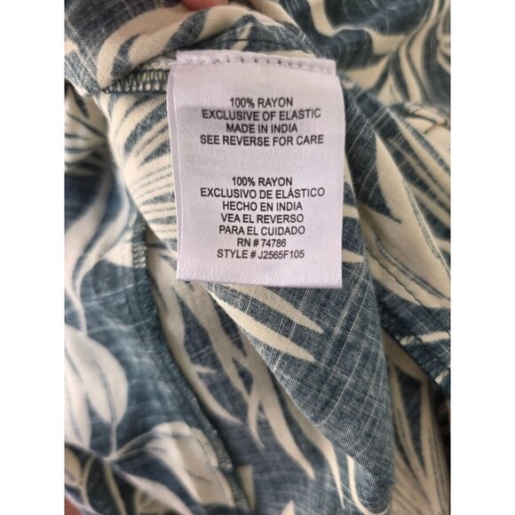 Anthropologie Tropical Smock Waist Maxi Dress Sz M Rayon Tassels Resort Wear NEW - Picture 7 of 10